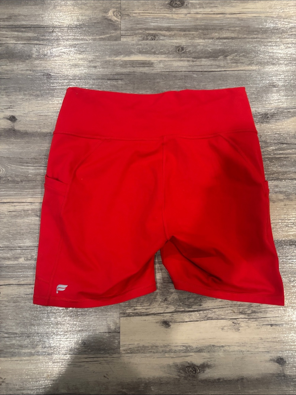 Fabletics red shorts size large - Picture 2 of 2